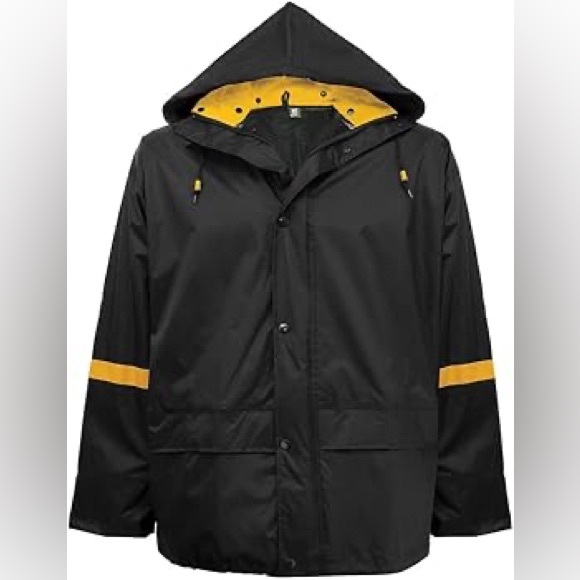 FrogWear®  Global Glove Premium Nylon Rain jacket - Picture 1 of 8